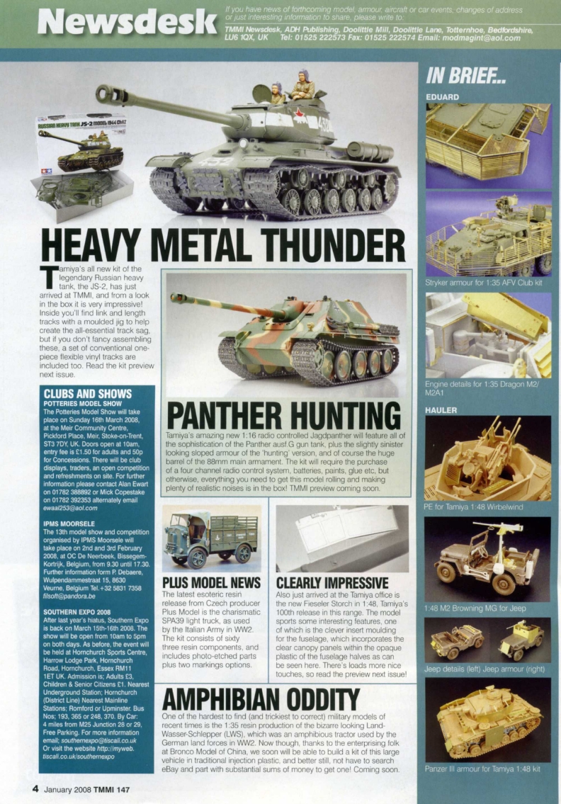 Tamiya Model Magazine 147 (2008-01)